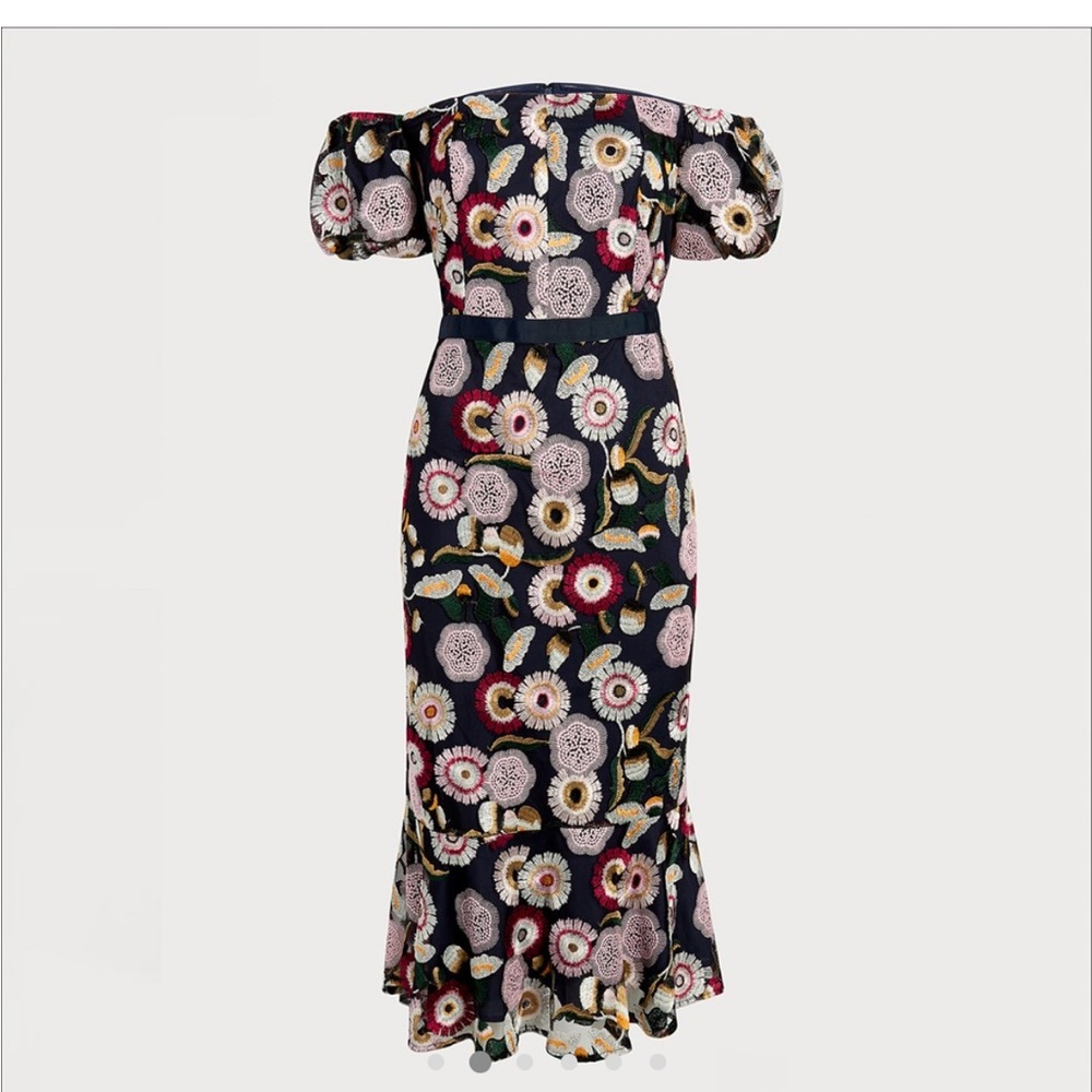 Sam Edelman Embroidered Midi Dress